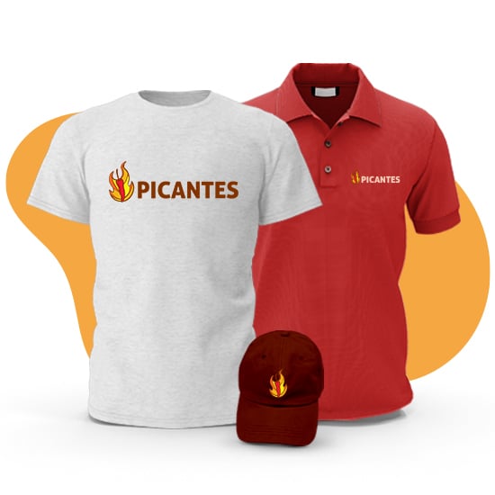 Crea un logo per uniformi, camicie e polo ricamate