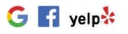 Google Workspace Icon, Facebook Profile Icon, Yelp Profile Icon