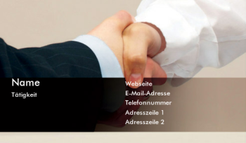 Business & Consulting Visitenkarte 30