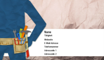 Renovierung & Reinigungswesen Visitenkarte 26